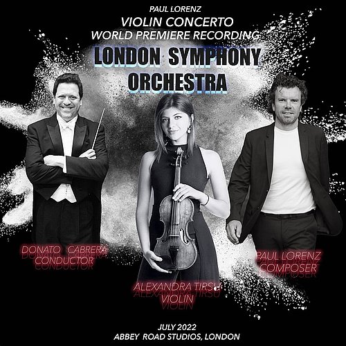 It's finally happening: Next week the world premiere recording of my Violin Concerto No. 2 takes place in the...